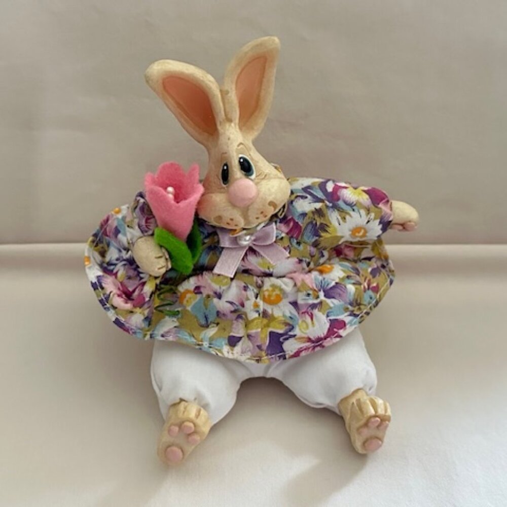 Russ Berrie & Co Kathleen Kelly Critter Factory Bridgette Bunny